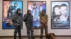 Novosibirsk, Russia - The poster of the film "Crimea: Love is stronger than hatred", 22Sep2017
