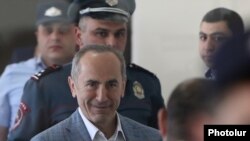 Кочарян на процессе по его делу